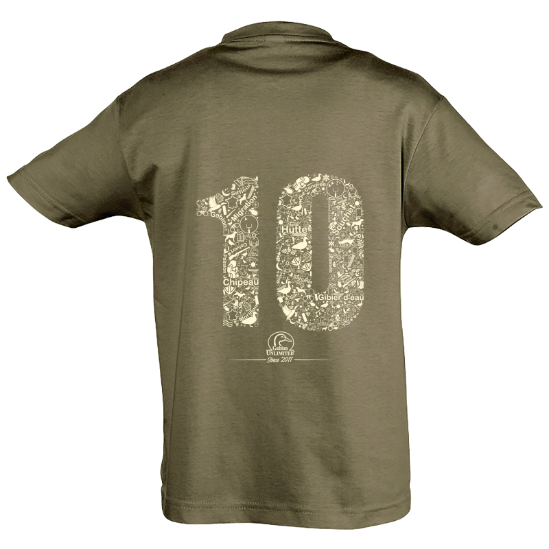 T-shirt 10ans enfant Gabion Unlimited