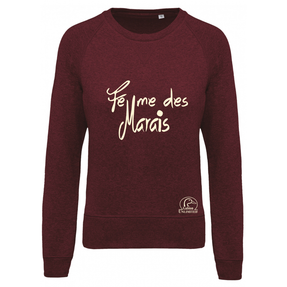 Pull femme des marais