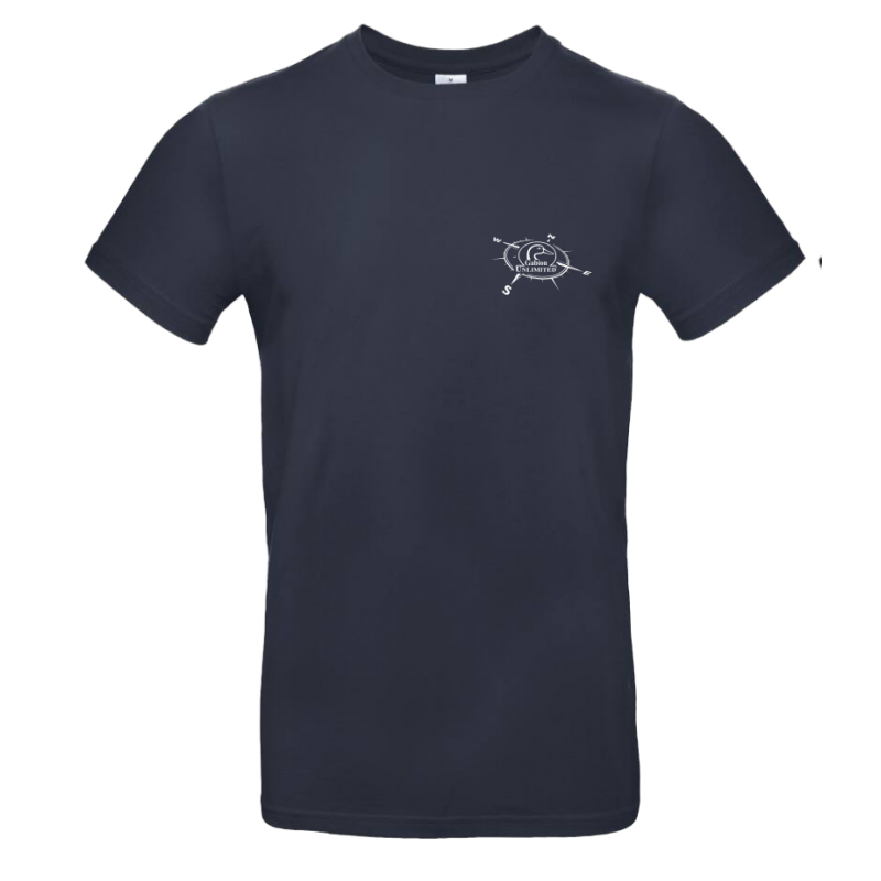 T-shirt marine Vent d'Est de la marque Gabion Unlimited