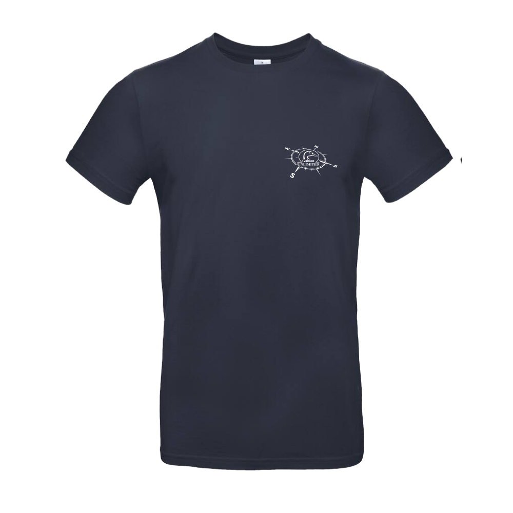 T-shirt marine Vent d'Est de la marque Gabion Unlimited