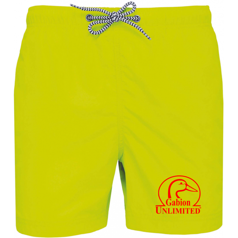 Quiksilver - Short De Bain EQYJV03407 Jaune Fluo