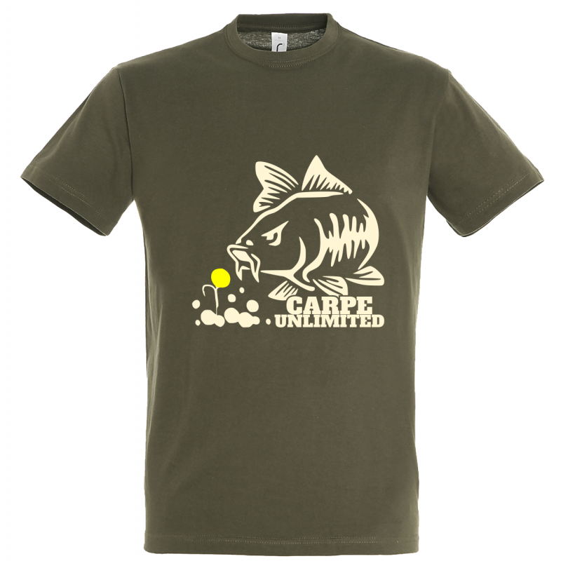 T-shirt de pêche Carpe Unlimited