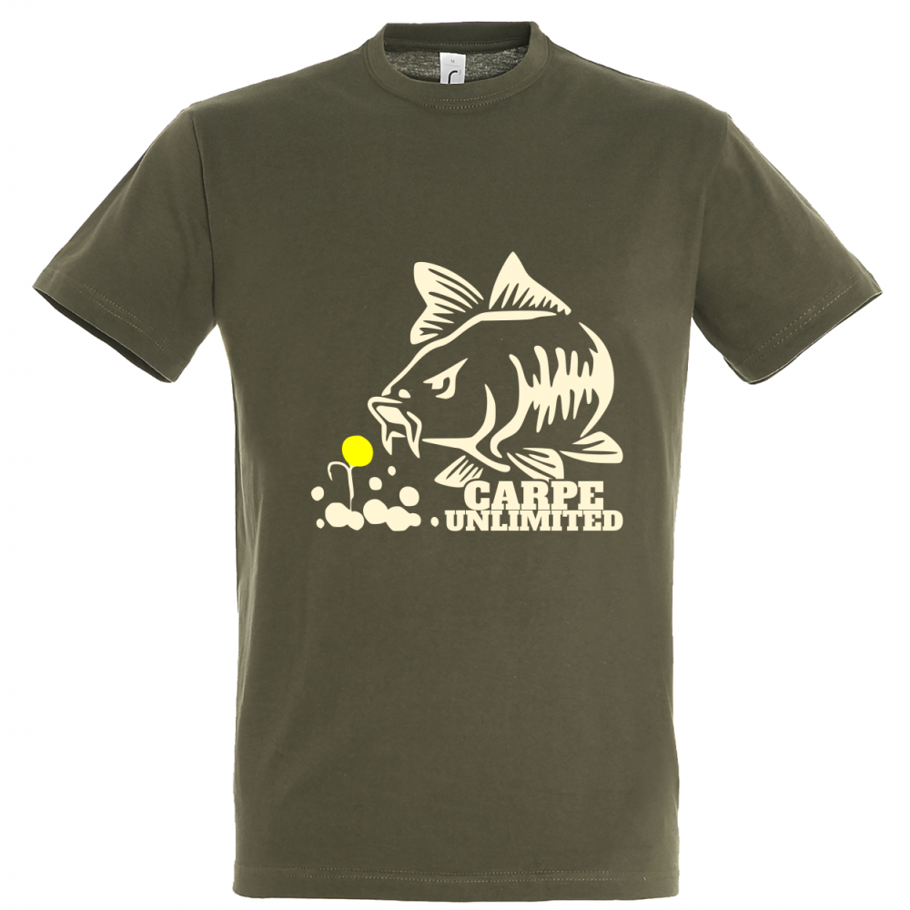 T-shirt de pêche Carpe Unlimited